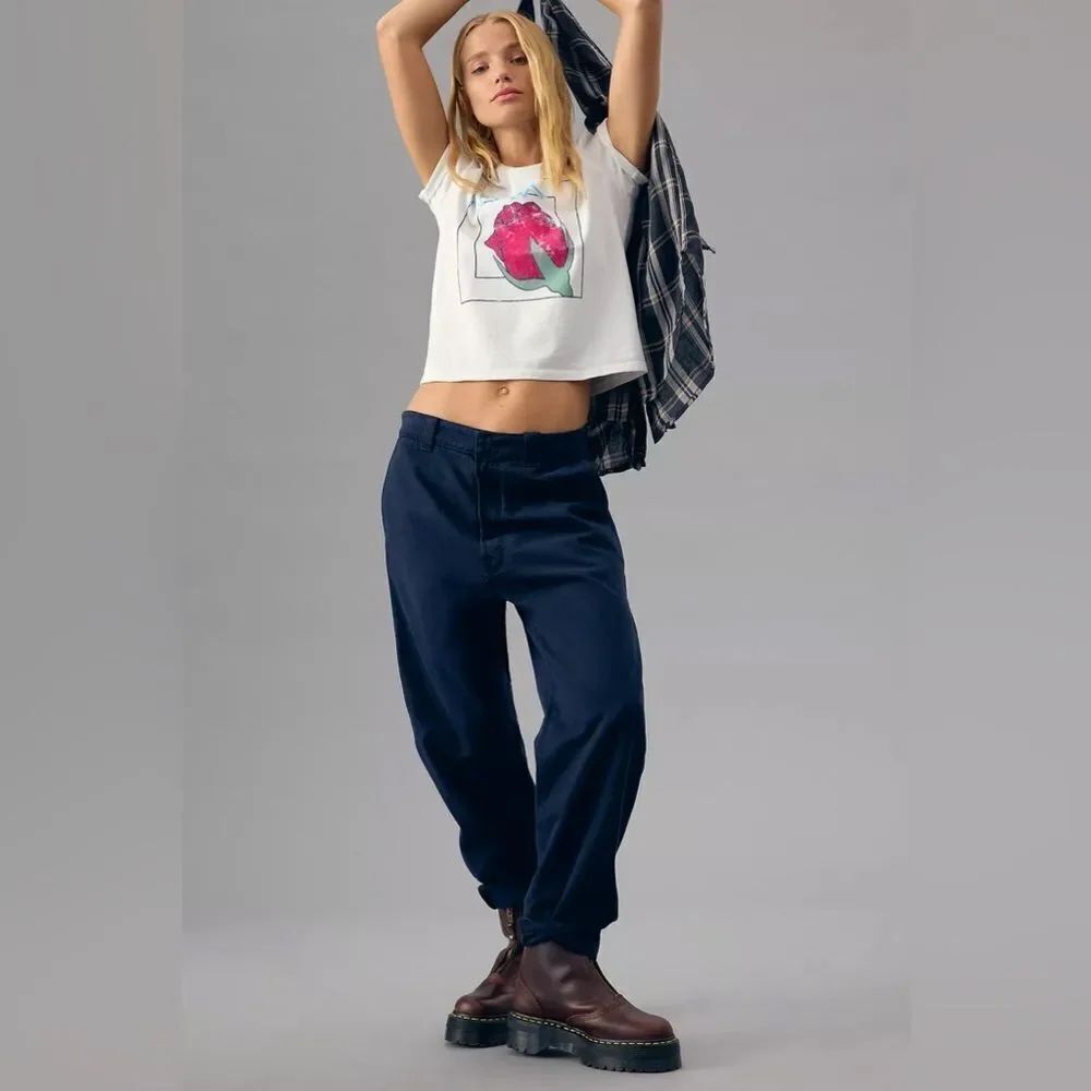 NEW MOTHER the punk 76 ankle boot jean in deep navy